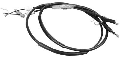 Borg & Beck BKB2867 Brake Cable - Inter To Fit Ford Focus (Drums) 04-06