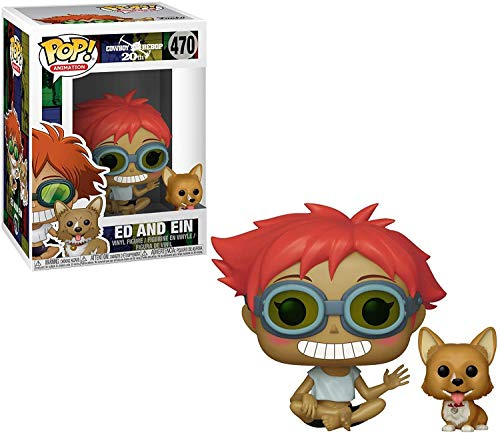 Funko POP! Vinyl: Cowboy Bebop: Edward Wong Hau Pepelu Tivrusky IV & EIN, Multi - Vinyl-Sammelfigur - Geschenkidee - Offizielle Handelswaren - Spielzeug Für Kinder und Erwachsene - Anime Fans