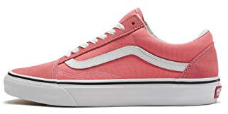 Vans Classic, Unisex – Scarpe Sportive per Bambini – Skateboarding, Rosa/Bianco, 36.5 EU