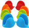 NEPAK 4 Pairs Mini Oven Gloves,Silicone Heat Insulation Oven Mitts,for Kitchen Cooking & Baking 1