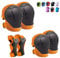 CKE Ginocchiere per bambini Ginocchiere e gomitiere Set di protezioni per bambini Gomitiere e ginocchiere per bambini con protezioni per i polsi