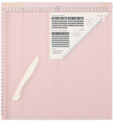 Vaessen Creative Score Easy Falzbrett cm/Metric Roze, Rosa