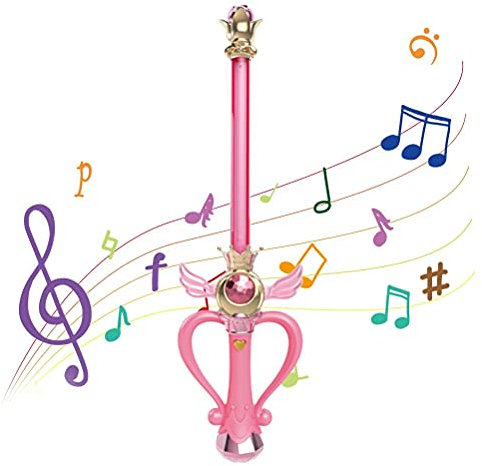 WINBST Bâton de fée pour enfant, magique électrique avec lumière, musique, anime, cosplay, jouet pour fille