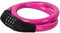 Fahrrad Schloss Fahrradschloss Zahlenschloss RüCksetzbar Stelligem Zahlencode Schloss FüR Fahrrad Tricycle Scooter Bike Lock FüR Kinder Und Erwachsene pink,Freesize