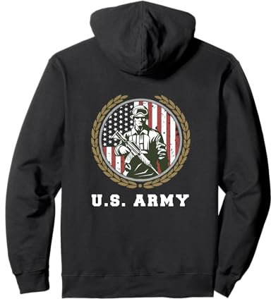 US Army United States Army Amerika Fahne Flagge Pullover Hoodie