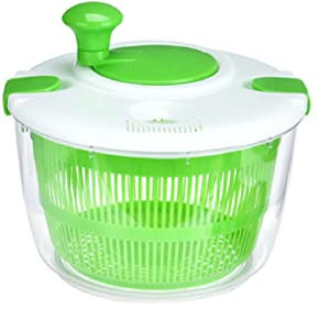 leixiaoxia Centrifughe per Insalata Contenitore A Centrifuga Centrifuga per Insalata di Verdure Multifunzionale, Gadget da Cucina A Prova di Schizzi D'Olio per La Casa