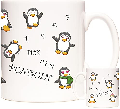 Penguin Gift Coffee Mug - 11oz Ceramic Gift Mug for Penguin Lovers