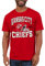 Junk Food NFL Team Helmet T-Shirt Erwachsene - Kansas City Chiefs - Rot - XXL - Kurzarm - Unisex - NFL-Fans, Kansas City Chiefs-Fans, Erwachsene-Sportfans