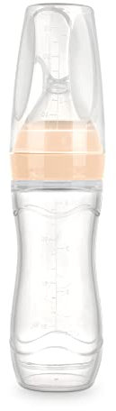 Haakaa | Cuchara dispensadora de Leche Materna/Líquido/Alimento | Ideal para llevar preparada la comida de tu bebé sin la molestia de llevar cucharas y recipientes separados.