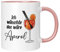 TassenTicker - Ich wünschte ich wäre Aperol - Aperol Tasse - Geschenk - Tasse mit Spruch - Geschenk - Spritzer - Geschenkidee Frauen, Männer - Geschenkidee - Rosa