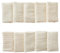 BB&Co Tour de lit modulable & Respirant (10 éléments) (Mousse de Lait)