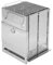 ZONADAH Réchaud de camping pliable compact et portable Mini barbecue à bois Réchaud de camping avec grille en acier inoxydable Réchaud chauffant pour barbecue extérieur Camping Randonnée Pique-nique
