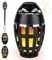 SUNJULY Bluetooth Speaker, Flame Speakers Bluetooth, Wireless Waterproof Outdoor Bluetooth Speaker 360° Surround Sound, Dynamic Flame Light, Garden Speakers With Ground Pole For Mens,Dad Gift