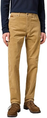 Wrangler Herren Jeans Texas Slim Fit Jeanshose, Tigers Eye,36W / 32L
