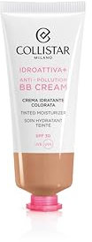 Collistar Idroattiva+, BB Cream Viso Antipollution, 100H Feuchtigkeit, SPF 30, Unmerkliche Textur, für alle Hauttypen, auch empfindliche, Nr. 3 Dunkel, 50 ml