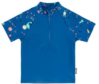 Sterntaler Jungen Badeshirt Kurzarm Weltraum Schwimmshirt-Set (1er Pack)