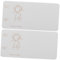 VINTORKY Press-on Nails Display Card Book 30pcs Nail Art Cards Manicure Organizer False Nail Tips Display Stand