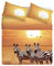 GABEL Zebra Bettwäsche-Set für Einzelbett