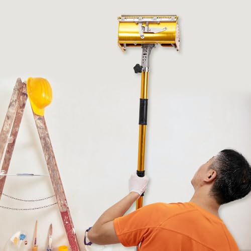 Trockenbau-Spachtel Trockenbau-Flachbox-Set Verstellbare Werkzeuge Einfache Und Flexible Bedienung Problemlose Reinigung KompatibilitäT Ideal FüR Professionelle Spachtelarbeiten Dekorateure
