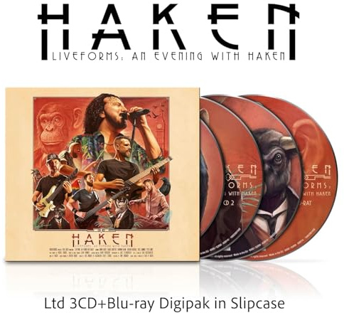 Haken, Neues Album 2025, Liveforms: An Evening With Haken, Limitierte Edition