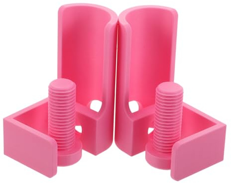 DIYEAH 2 Stücke Aufbewahrungsregal Für Diamantmalerei Art Canvas Organizer Art Canvas Roller Stand Zubehör Für Bilderrahmen Leinwand Flacher Organisator Gemälde-lagerregal Plastik Rosa