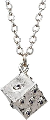 Feng Shui， Anime Halskette Metall Yuji Itadori Fushiguro Megumi Gojo Satoru Halsband Hals Anhänger Schmuck Würfel Würfel Zubehör