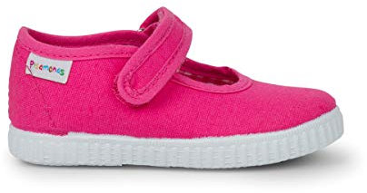Pisamonas Chaussures Babies Fille À Scratch Style Basket Taille 31 Couleur Fucsia