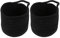 Small Wall Hanging Storage Baskets: 2PCS Cotton Rope Woven Basket - 9 x 7 inch Foldable Wall Door Hanging Organizer with Handle for Flower Plants, Towels, Sunglasses, Wallet, Keys
