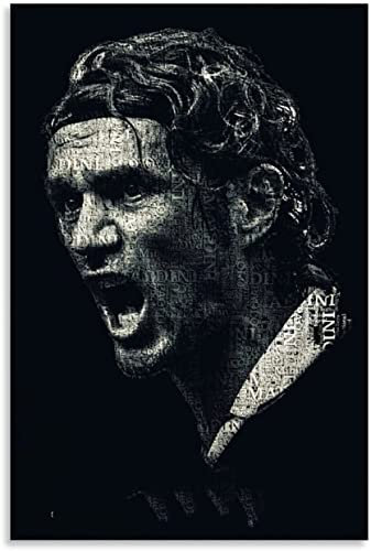 1000 Teile Puzzle Paolo Maldini-Plakat Holz Puzzle Erwachsene Stress Freisetzung Spiel 1000 Piece 29.5x19.6inch(75x50cm) Kein Rahmen