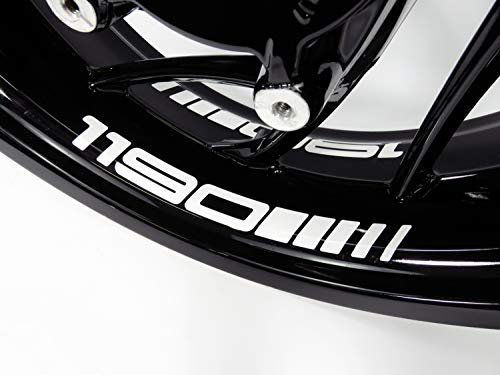 BIKE-label Adesivi per cerchioni bianchi compatibili con KTM 1190 Adventure + R X790079