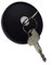NinWelly jfqm Kraftstofffilter-Verriegelungs-Tankdeckelschlüssel, passend for Peugeot Partner, passend for Citroen Berlingo 2008 2009 2010 2011 2012 2013 2014 2015 2016 2017–2020