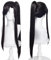 Cosplay-Perücke Hua Cheng Langschwarz Langes Gerades Pferdeschwanzhaar Synthetikstoff Tian Guan Ci Fu für Männer und Frauen Halloween Weihnachten Rollenspiel