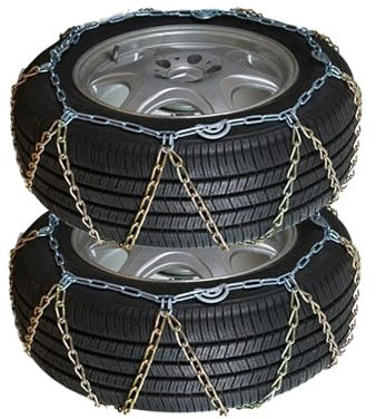 2 Stück Schneeketten für Autos, Auto-Schneeketten für LKW, Minivan, Pickup, SUV/ATV/UTV P195/60R16