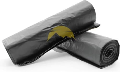 KURTT - Sacs conteneurs 240 litres 115x140cm | 70 microns noir - 100 pièces