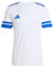 adidas Men's SQUADRA25 Jersey Short Sleeve, White/Royal Blue, XXL