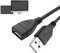 Cavo di prolunga USB 2.0, da maschio a femmina, per trasferimento più veloce, trasferimento dati veloce, compatibile con webcam, telefono, , tastiera, stampante, hard disk