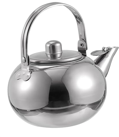 TOYANDONA Bouilloire Inox Épaissie Avec Filtre Théière Portable Pour Maison Et Bureau Eau Chaude Pratique