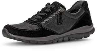 Gabor Women's Low-Top Trainers, Women's Low Shoes (Black 37, UK Footwear Size System, Adult, Women, Numeric, Medium, 7.5)