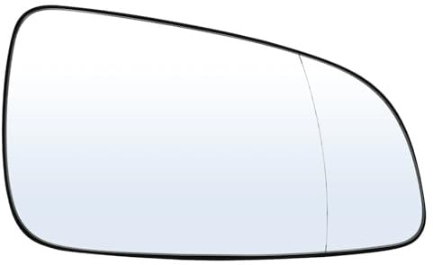 BWVMVB Cristal de Retrovisor Exterio para Opel para Vauxhall para Holden para Astra H 5 Mk5 2004 2005 2006 2007 2008 2009 par de Cristal Espejo retrovisor Lateral Puerta