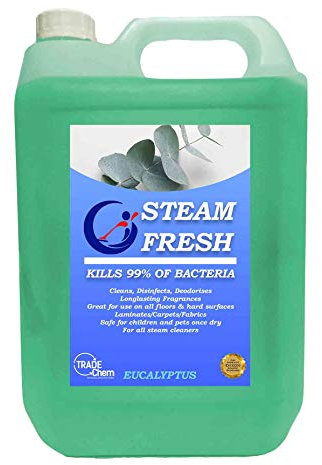 STEAM CLEANING DETERGENT SOLUTION - CLEANER FLUID 5L (EUCALYPTUS)