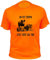 Tee Shirt Chasse, Personnalisable, on est Serein C'est Dédé Qui Tire - Sanglier (L,421, Orange)