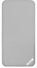 OLIVER Gymnastikmatte 120 Grau Fitnessmatte Yoga Pilates Homegym Workout Studio