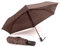VOGUE Paraguas plegable Magic Easy Fold (pliega fácil), Tejido 100% Eco-Rpet. con botellas plástico reciclado. Protección Solar UV, Sistema Anti-viento (Wind Proof). Apertura y cierre auto. (Marrón)