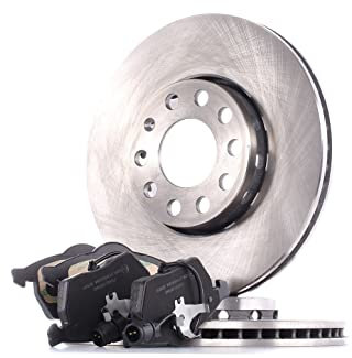 RIDEX 3405B0321 Bremsenset Vorne Belüftet 288mm - Bremsen Set mit Bremsscheiben und Bremsbeläge Satz