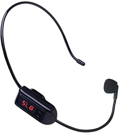 Calager FM Microphone Professional Noise Reduction Portable Headset Megaphone Radio Microphone for Teaching