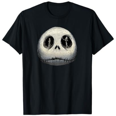 Disney The Nightmare Before Christmas Sally and Jack Face T-Shirt