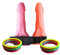 JGA Penis Ring Spiel | Scherzartikel Junggesellenabschied | Junggesellinnenabschied Spielzeug | Partyspiel | Brautjungfer Deko | Braut | Geschenk Geburtstag | Penisring | Wurfspiel | Trinkspiel
