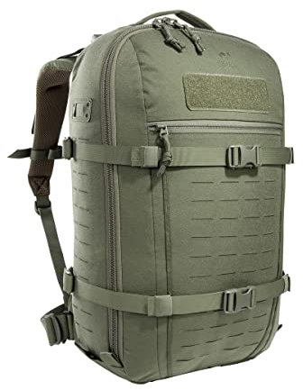 Tasmanian Tiger TT Modular Tac Pack 28 Robuster, taktischer Daypack Wander-Rucksack mit 28 Litern Volumen und Molle-System, Oliv