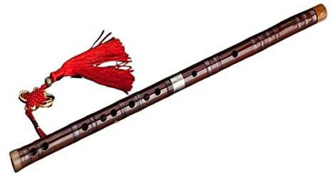 bambusflöte strumente Querflöte Instrument Anfänger Erwachsene Schüler Querflöte Profi Bitterbambusflöte Single Cupronickel (Color : Original Bamboo Color)