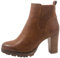 Elara Damen Stiefeletten Ankle Boots Chunkyrayan BZ66019-KB Camel-35